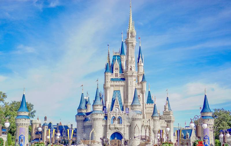 Cinderella Castle at Walt Disney World, Florida
