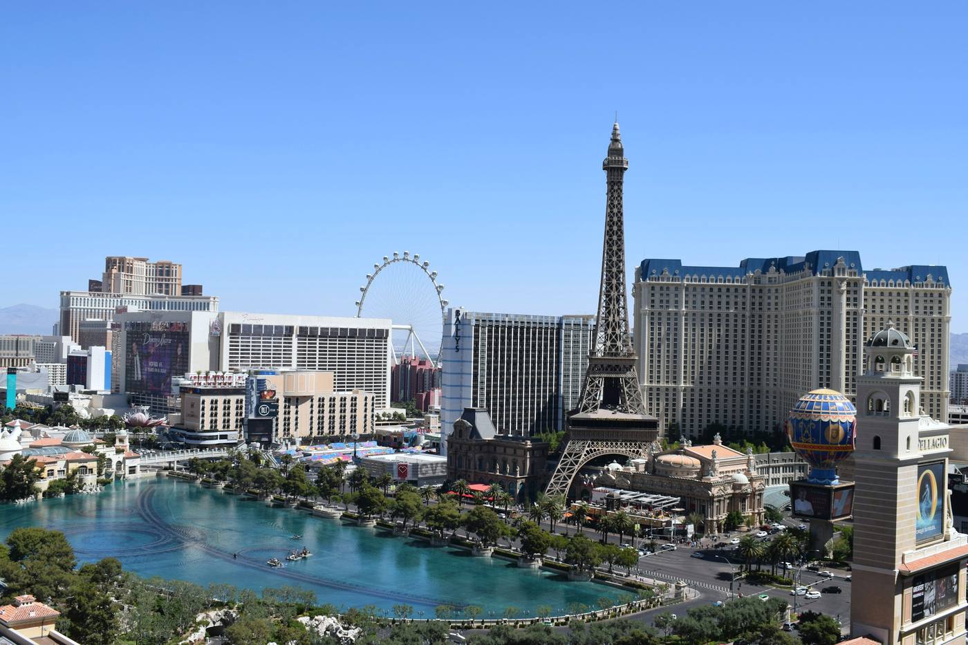 The Las Vegas Strip by day